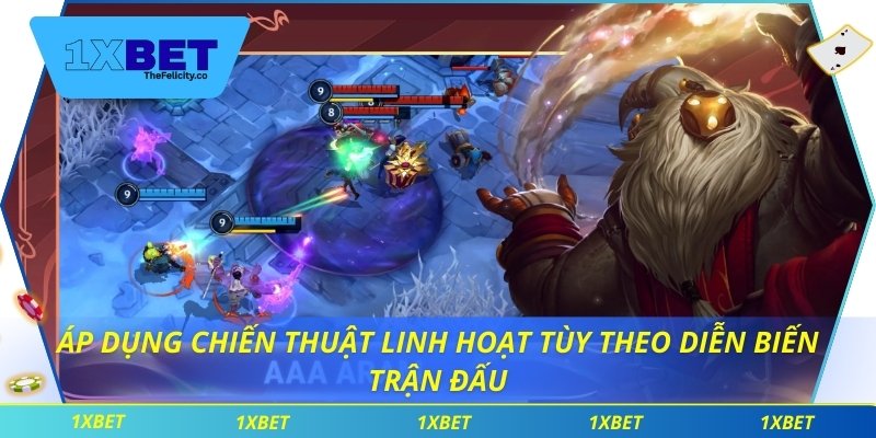 Cá Cược Thể Thao Điện Tử Tại 1xbet Với Tỷ Lệ Kèo Hấp Dẫn Áp dụng chiến thuật linh hoạt tùy theo diễn biến trận đấu