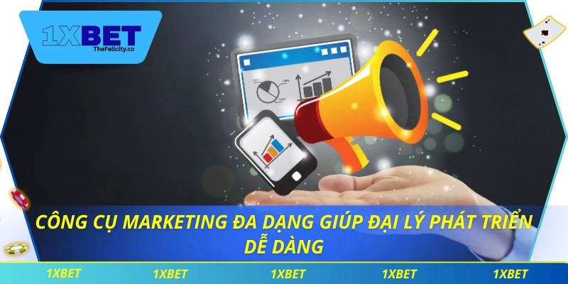 Công cụ marketing đa dạng giúp đại lý phát triển dễ dàng